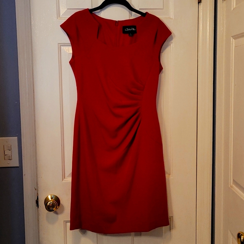 Chelsea Rose red dress size 4